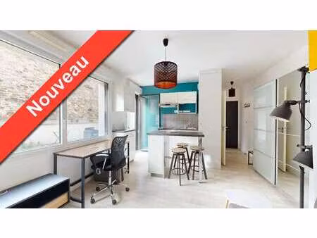 location appartement t1 meublé à nantes île de nantes (44000) : à louer t1 meublé / 24m² n