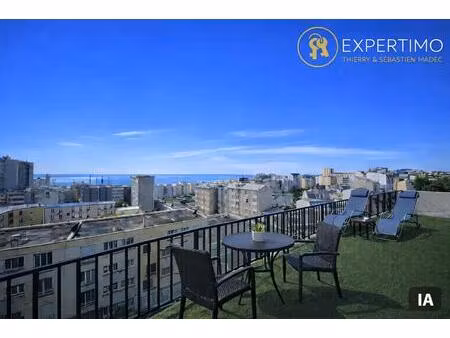 finistère brest (29200) à vendre appartement d’exception 98 m2 vue mer imprenable...