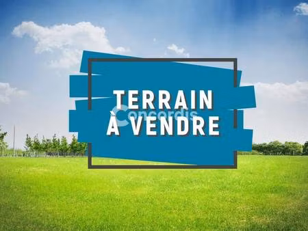 terrain à vendre