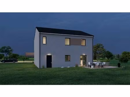 terrain avec maison neuve à vendre