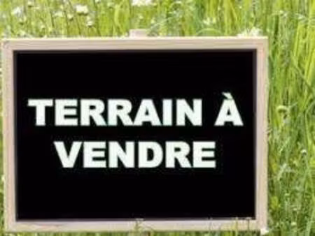 terrain constructible à vendre