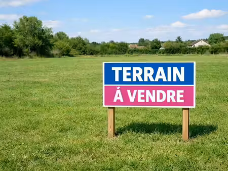 terrain constructible à vendre