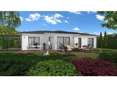 terrain avec maison neuve à vendre