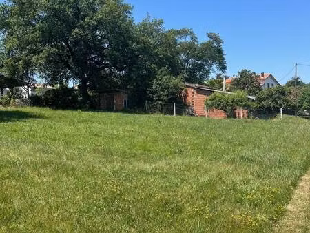 terrain constructible à vendre