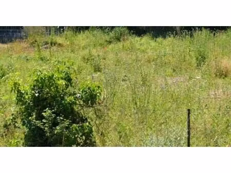 terrain constructible à vendre