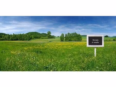 terrain constructible viabilisé à vendre