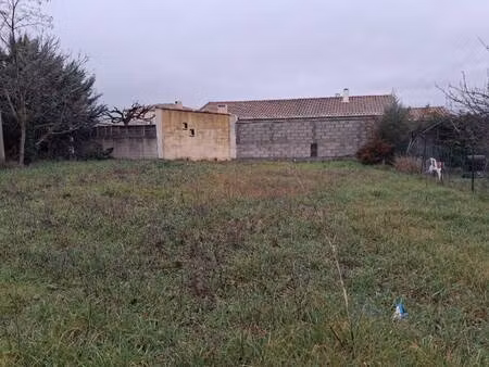 terrain constructible à vendre