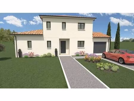 terrain avec maison neuve à vendre