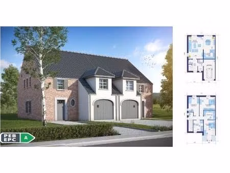 maison à vendre avec garage et 3 chambres   brakel (vbd81623)