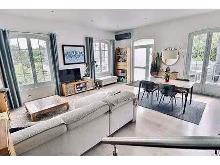 mareil marly - duplex dans petite copropriété - 85.62m²