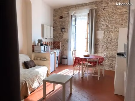 grand et lumineux studio meublé/mezzanine 30 m des arênes