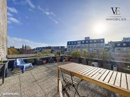 appartement à louer (4 mois) - 115 m² - caen