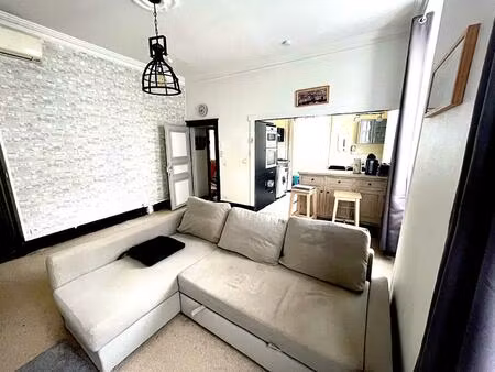 a vendre foix superbe appt t2 meublé vue chateau