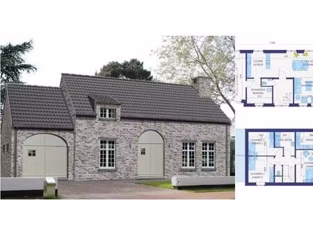 maison à vendre avec garage et 3 chambres   grez-doiceau (vbd81696)