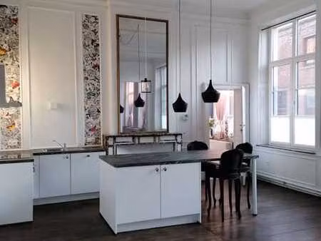 appartement dans un immeuble de caractère.