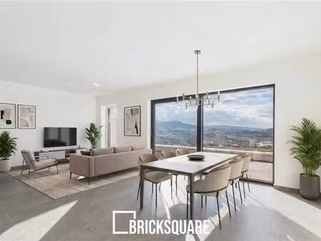 magnifique appartement neuf avec vue plongeante sur namur