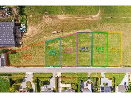 terrain à bâtir pour belle villa 4 façades