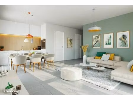 appartement - 2 pièces - bron proche écoles  commerces et transports