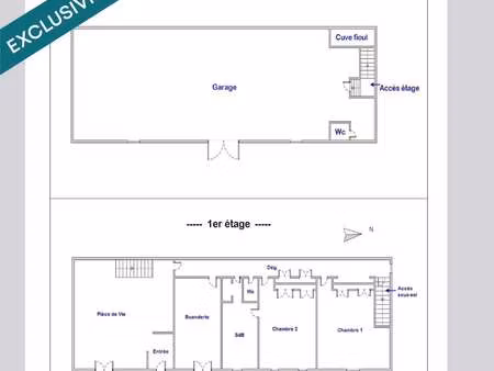 vente maison à saumur (49400) : à vendre / 138m² saumur