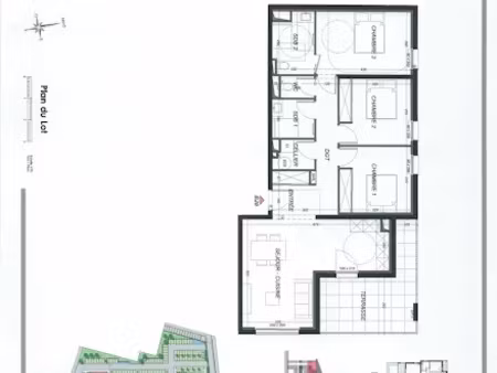 vente appartement 4 pièces 81 m² à furiani (20600)  283 000 €