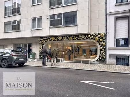 espace commercial haut de gamme au cœur de bruxelles