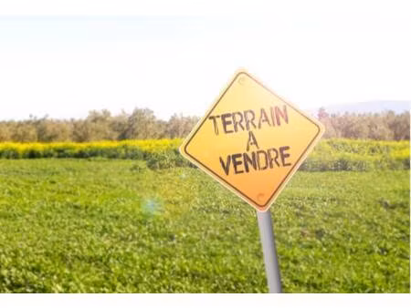terrain constructible à vendre