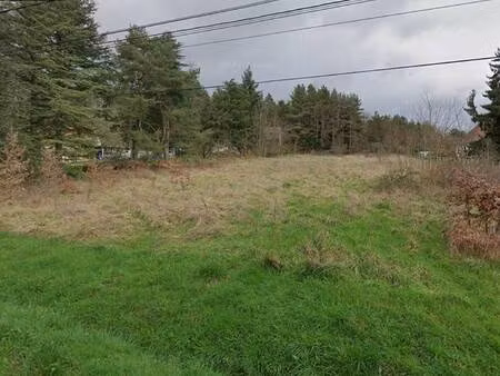 terrain constructible à vendre