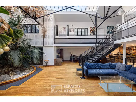 loft industriel avec garage