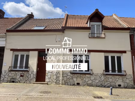 location commerce 86 m² à bully-les-mines (62160)