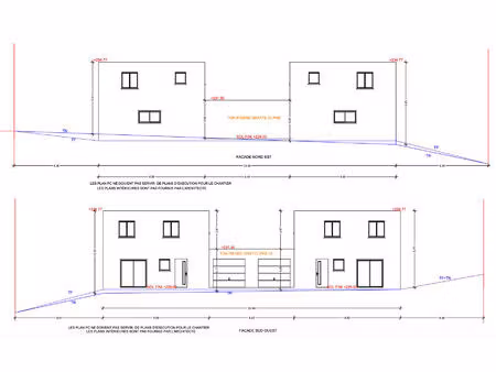 maison jumelée neuve en projet à déterminer - dole
