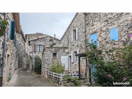 maison de village 77 m2 + cave + terrasse en vente en direct sans agence