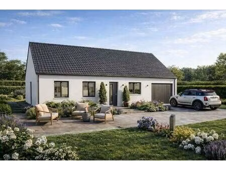 terrain avec maison neuve à vendre