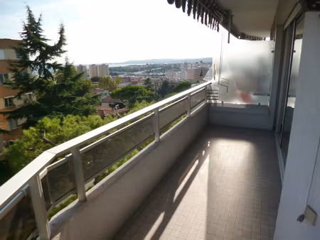 nice ouest ste marguerite / caucade : standing  spacieux 2 p