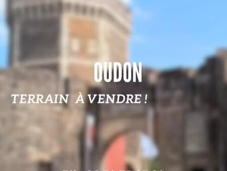 terrain 185 m² oudon