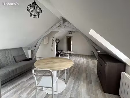 grand studio meublée électricité charges comprises