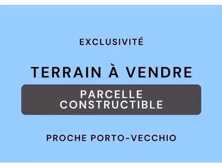 terrain à vendre