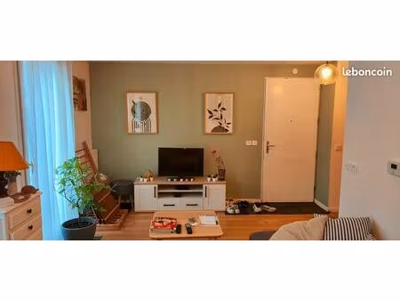 charmant t3 meublé 65m2 avec parking