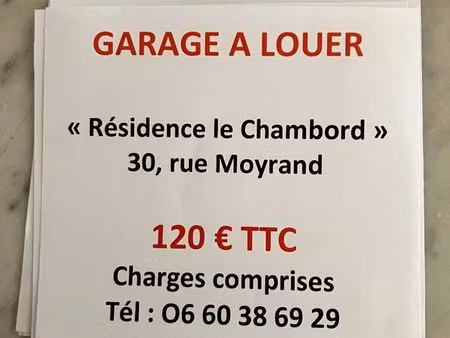 loue garage grenoble