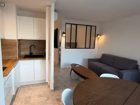 location appartement cannes vue mer + cave & parking  à libérer en juin
