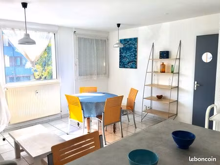 appartement t2 meublé 42m2 à grenoble 720 charges+eau+chauffage inclus