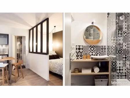 grand studio meublé