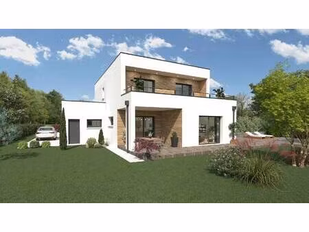 terrain avec maison neuve à vendre