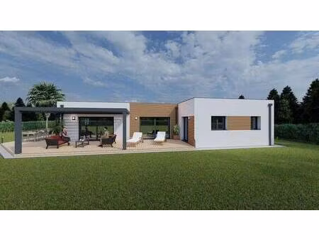 terrain avec maison neuve à vendre