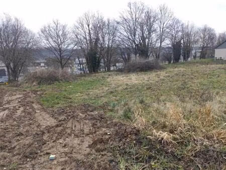 terrain constructible à vendre