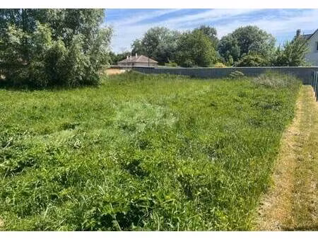 terrain constructible à vendre