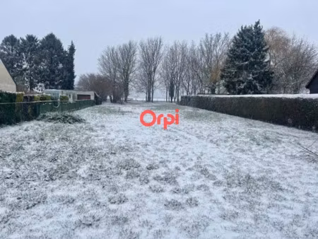 vente terrain 1067 m² à dompierre-becquincourt (80980)  32 000 €