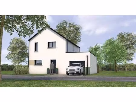 terrain avec maison neuve à vendre