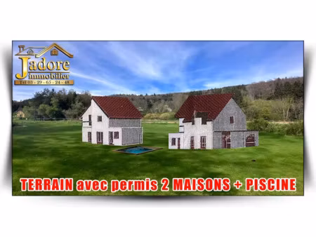 vente terrain 1484 m² à granges-aumontzey (88640)  60 000 €