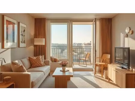 appartement moderne avec balcon