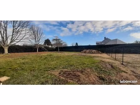 terrain 1 071 m² change